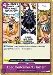Lead Performer Disaster [Super Pre-release] One Piece Starter Deck 4: Animal Kingdom Pirates Prices