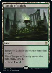 Temple of Malady #433 Magic New Capenna Commander Prices