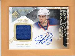 Justin Schultz [Limited Autograph Patch] Hockey Cards 2013 SP Authentic Prices
