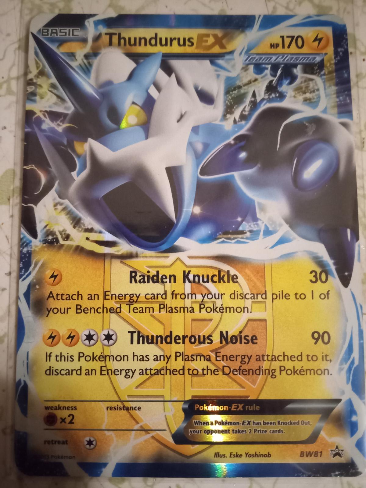 Thundurus EX | Ungraded | Pokemon Promo