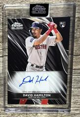 David Hamilton #CBA-DH Baseball Cards 2024 Topps Chrome Black Autograph Prices