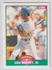 Ken Griffey Jr. [Autograph] Baseball Cards 1989 Score Traded Prices