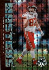 Travis Kelce [Reactive Blue] #TM-TK Football Cards 2023 Panini Mosaic Touchdown Masters Prices