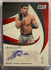 Paulo Costa Ufc Cards 2021 Panini Immaculate UFC Modern Marks Autograph Prices