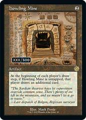 Howling Mine [Schematic Foil] Magic Brother's War Retro Artifacts Prices