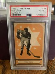 Bill Cook [Series A] Hockey Cards 1933 O-Pee-Chee Prices