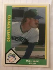 Mike Capel #5 Baseball Cards 1990 CMC Denver Zephyrs Prices