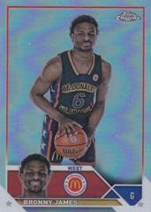 Bronny James [Refractor] #68 Basketball Cards 2023 Topps Chrome McDonald's All American Prices