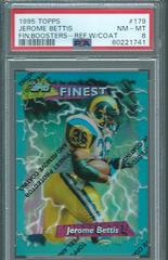 Jerome Bettis [Refractor w/ Coating] Football Cards 1995 Topps Finest Boosters Prices
