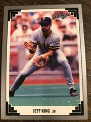 Jeff King #71 Baseball Cards 1991 Leaf Prices