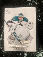 Antti Niemi Hockey Cards 2012 SP Authentic Prices