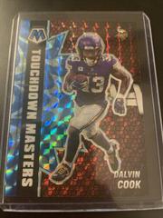 Dalvin Cook [Reactive Blue] #TM-5 Football Cards 2021 Panini Mosaic Touchdown Masters Prices