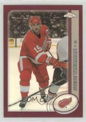 Steve Yzerman [Refractor] Hockey Cards 2002 Topps Chrome Prices