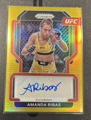 Amanda Ribas [Gold] #SG-ARB Ufc Cards 2022 Panini Prizm UFC Signatures Prices