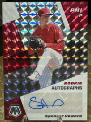 Spencer Howard Baseball Cards 2021 Panini Mosaic Rookie Autographs Prices
