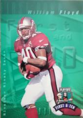 William Floyd #40 Football Cards 1997 Playoff 1st & 10 Prices