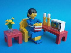 LEGO Set | Television Room LEGO Homemaker