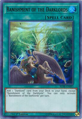 Banishment of the Darklords BLRR-EN093 YuGiOh Battles of Legend: Relentless Revenge