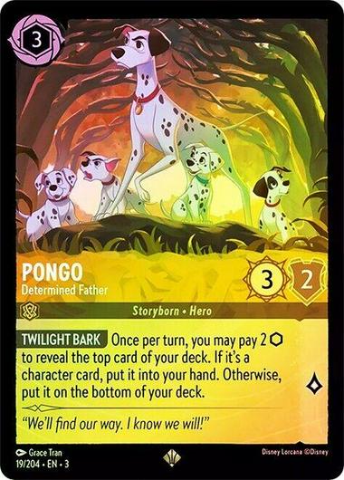Pongo - Determined Father [Foil] #19 Cover Art