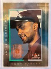 Tony Parker #149 Basketball Cards 2001 Fleer Genuine Prices