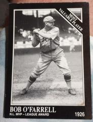 Bob O'Farrell #316 Baseball Cards 1991 Conlon Collection Prices