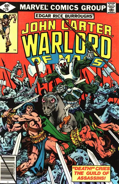 John Carter, Warlord of Mars #26 (1979) Comic Books John Carter, Warlord of Mars