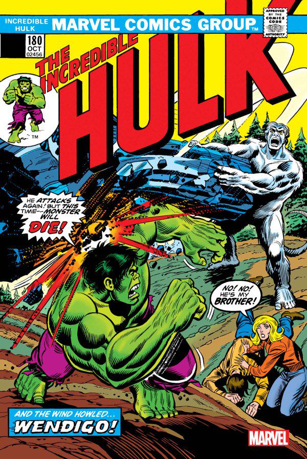 The Incredible Hulk #180 (2023) Comic Books Incredible Hulk Facsimile Edition