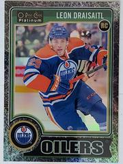 Leon Draisaitl [Black Ice] Hockey Cards 2014 O-Pee-Chee Platinum Prices