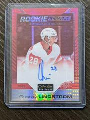 Gustav Lindstrom [Red Prism] Hockey Cards 2020 O Pee Chee Platinum Rookie Autographs Prices
