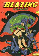 Blazing Comics #3 (1944) Comic Books Blazing Comics Prices