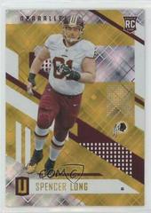 Spencer Long [Yellow] #113 Football Cards 2017 Panini Unparalleled Prices