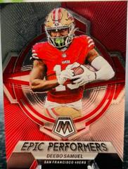 Deebo Samuel #EP-DS Football Cards 2023 Panini Mosaic Epic Performers Prices