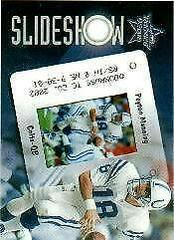 Peyton Manning Baseball Cards 2002 Leaf Rookies & Stars Prices