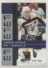 Darren Haydar Hockey Cards 2002 SP Authentic Prices
