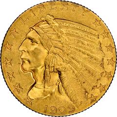 1909 O Coins Indian Head Half Eagle Prices