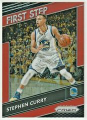 Stephen Curry [Orange Prizm] #4 Basketball Cards 2016 Panini Prizm First Step Prices