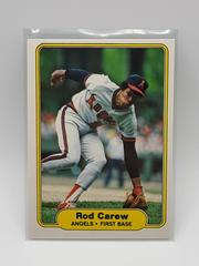Rod Carew #455 Baseball Cards 1982 Fleer Prices