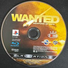 Disc | Wanted: Weapons Of Fate JP Playstation 3