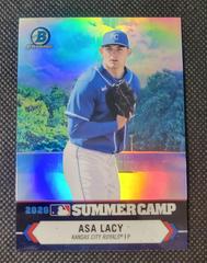 Asa Lacy Baseball Cards 2021 Bowman Chrome 2020 Summer Camp Prices