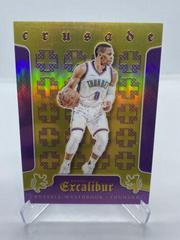 Russell Westbrook [Purple] #8 Basketball Cards 2015 Panini Excalibur Crusade Prices