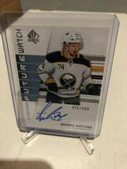 Rasmus Asplund [Autograph] #249 Hockey Cards 2019 SP Authentic Prices