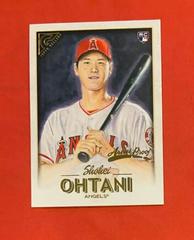 Shohei Ohtani [Artist Proof] #116 Baseball Cards 2018 Topps Gallery Prices