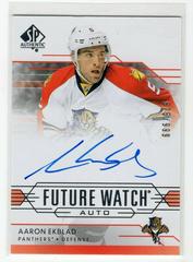 Aaron Ekblad [Autograph] Hockey Cards 2014 SP Authentic Prices