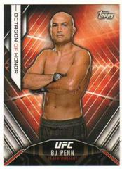 BJ Penn Ufc Cards 2015 Topps UFC Chronicles Octagon of Honor Prices