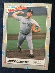 1988 Star Stickers Fleer | Roger Clemens Baseball Cards 1988 Fleer Star Stickers