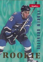 Andrew Brunette #147 Hockey Cards 1996 SkyBox Impact Prices