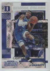 RJ Barrett [Diamond] Basketball Cards 2019 Panini Contenders Draft Picks School Colors Prices