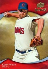 Kerry Wood Baseball Cards 2009 Upper Deck Icons Prices