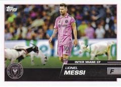 Lionel Messi [SP Goat Variation] #201 Soccer Cards 2023 Topps MLS Prices