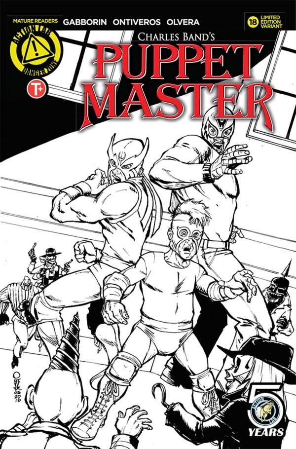 Puppet Master [Magnum Sketch] #18 (2016) Comic Books Puppet Master